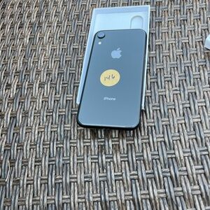 Genuine Apple iPhone  XR Black Battery Camera Housing Replacement Small Parts